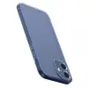 Baseus Simple Case iPhone 12 6.1 İnce Şeffaf Silikon Kılıf Kamera Korumalı-(5775)