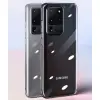 Baseus Simple Case Samsung Galaxy S20Ultra Şeffaf Silikon Kılıf-(5775)