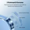 Baseus SuperCeramic Series iPhone 14 Pro 6.1 Koruyucu Cam Kılıf + Full Tempered Ekran Koruyucu Set-(5775)