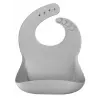 Basics Silikon Mama Önlüğü Powder Grey