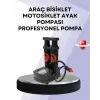 Basınç Saatli Ayak Pompası Bisiklet ve Araç Uyumlu