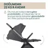 Bellagio Bebek Arabası Black Satin