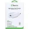 Bevius BVS-CH401 Beyaz 12W Işıklı Duvar Şarj Cihazı