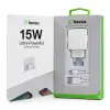 Bevius BVS-CH407 15W Işıklı Çift USB Lightning Kablolu Duvar Şarj Cihazı
