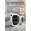 Beyaz Kameralı Bluetooth Akıllı Gözlük Fotoğraf Video ve Ses Kayıt Özellikli