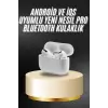 Beyaz Android ve İOS Uyumlu Yüksek Performanslı Uzun Pil Ömrü