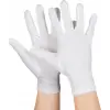 Beyaz Renk Çocuk Boy Likralı Pandomim Eldiveni