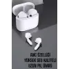 Beyaz Yeni Nesil Pro Bluetooth Kulaklık Yüksek Ses Kaliteli ANC Özelliği
