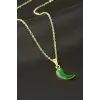 Biber Uçlu Mineli Kolye