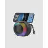 Bluetooth 5.0 Hoparlör – RGB Işıklı Güçlü Bas ve 360° Surround Ses