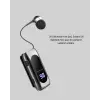 Bluetooth 5.2 Klipsli Kablosuz Kulaklık – Dijital Ekran & Titreşimli Uyarı