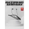 Bluetooth 5.3 Boyun Askılı Kulaklık Düşük Gecikmeli Manyetik Tasarım
