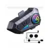 Bluetooth 5.3 Kask İçi Intercom Kulaklık 1000 m Mesafe 1000 mAh