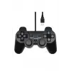 Bluetooth bağlantılı metalik renkli PC uyumlu titreşimli analog joystick oyun kolu