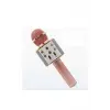 Bluetooth bağlantılı pembe karaoke mikrofon kablosuz hoparlörlü garantisiz - Elektronik