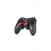 Bluetooth bağlantılı siyah gamepad telefon tutucu standlı PC uyumlu kablosuz oyun kolu