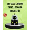 Bluetooth Bağlantılı Yüksek Çözünürlüklü Galaksi Projektör