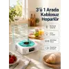 Bluetooth Hoparlör – 3-ü-1 Saatli Gece Lambası ve Vintage Tasarım