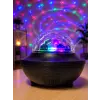 Bluetooth Hoparlörlü RGB Disko Işığı Müzikli Parti Lambası USB TF Kart Destekli