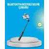 Bluetooth Işıklı Uzaktan Kumandalı Selfie Çubuğu – 130 cm Yükseklik