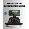 Bluetooth Kablosuz Gamepad TV PC Telefon Uyumluluğu Kolay Bağlantılı