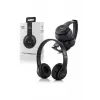 Bluetooth Kablosuz Kulaklık Siyah Wireless 5.0 Kulak Üstü Uzun Pil Ömrü