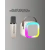 Bluetooth Karaoke Mikrofon ve Hoparlör Seti Taşınabilir