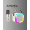 Bluetooth Karaoke Mikrofon ve Hoparlör Seti Taşınabilir