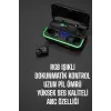 Bluetooth Kulaklık Powerbankli Yüksek Ses Kaliteli Şarj Göstergeli