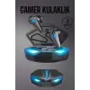 Bluetooth Oyuncu Kulaklığı Led Işıklı Kablosuz ANC Özelliği