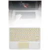Bluetooth Touchpad Klavye 10.9 inch Kablosuz Wifi Q Klavye Slim