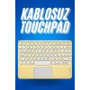 Bluetooth Touchpad Klavye Ultra İnce Taşınabilir Q Klavye Yeni Nesil
