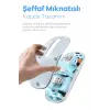 Bluetooth USB Çift Modlu Sessiz Mouse, Şeffaf Mıknatıslı Kapaklı, Type-C Şarjlı, DPI Ayarlı, Kablosuz 10m Çekim Mesafeli, Masaüstü Kısayol Tuşlu, Taşınabilir Şarjlı Mouse Beyaz