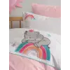 Box Punch Nakışlı Bebek Nevresim Takımı Lucky