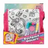 Boyanabilir Desenli Unicorn Sırt Çantası