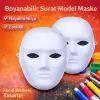 Boyanabilir Surat Model Maske – Lastikli | Kendin Tasarla Bx40