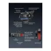 Bt57 Motosiklet Kask Kulaklık Intercom Işıklı Motorsiklet Interkom