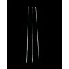 Burgulu Kuşbaşı Şişi - Metal - Kalın Kare - 50 cm
