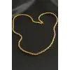 Burgulu Zincir Kolye 60 cm