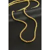 Burgulu Zincir Kolye 80 cm