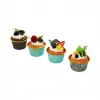 Buzdolabı Magneti - Mini Muffin Tasarımlı - Karışık Model