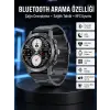 Çağrı Cevaplama Sesli Asistan Çoklu Dil Desteği 5.0 Bluetooth Akıllı Saat