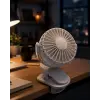 Çalışma Masası ve Yatak Başlığı İçin Klipsli Mini Fan