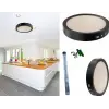 CATA CT 5235 Siyah Kasa Led Spot18w 6400K Beyaz Işık