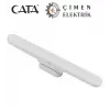 CATA CT 5249 Beyaz Kasa 3W Şarjlı Led Aplik Dokunmatik 3 Renk Modu