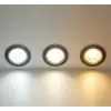CATA CT 5258 Siyah Kasa Zepra Led Spot 6W 3 Renkli