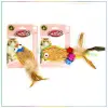 Catlife Meşe Mantarı Kedi Oyuncağı Renkli Püsküllü