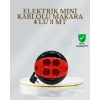 CE Belgeli 3 Metre 4’lü Kablolu Priz Makara