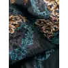 ce Saten Çift Kişilik Nev Takımı Dorhan Siyah