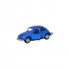 Çek Bırak Metal Retro Vosvos Araba  - 6636-18T - 1 ADET